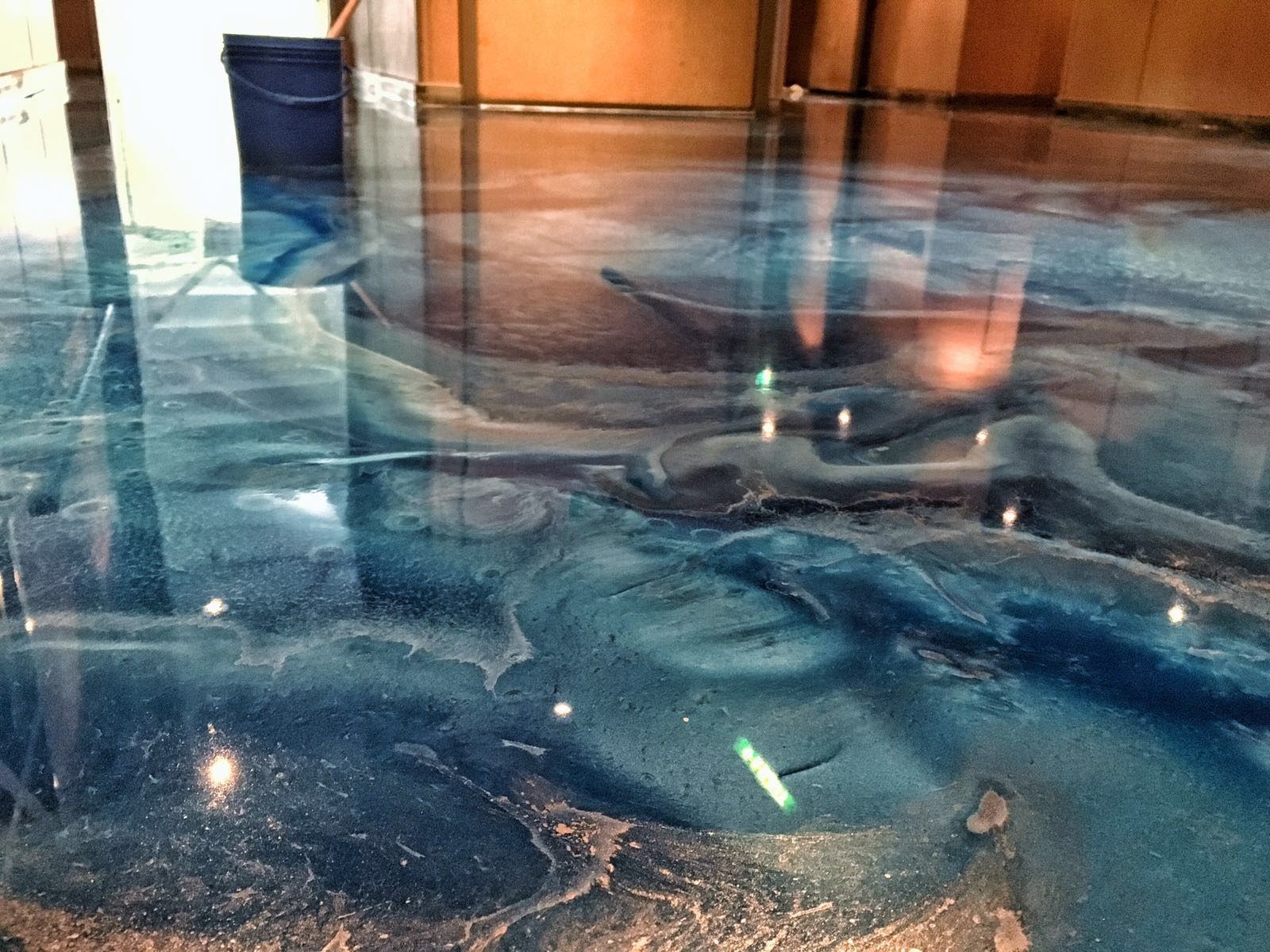 Orlando metallic epoxy floors