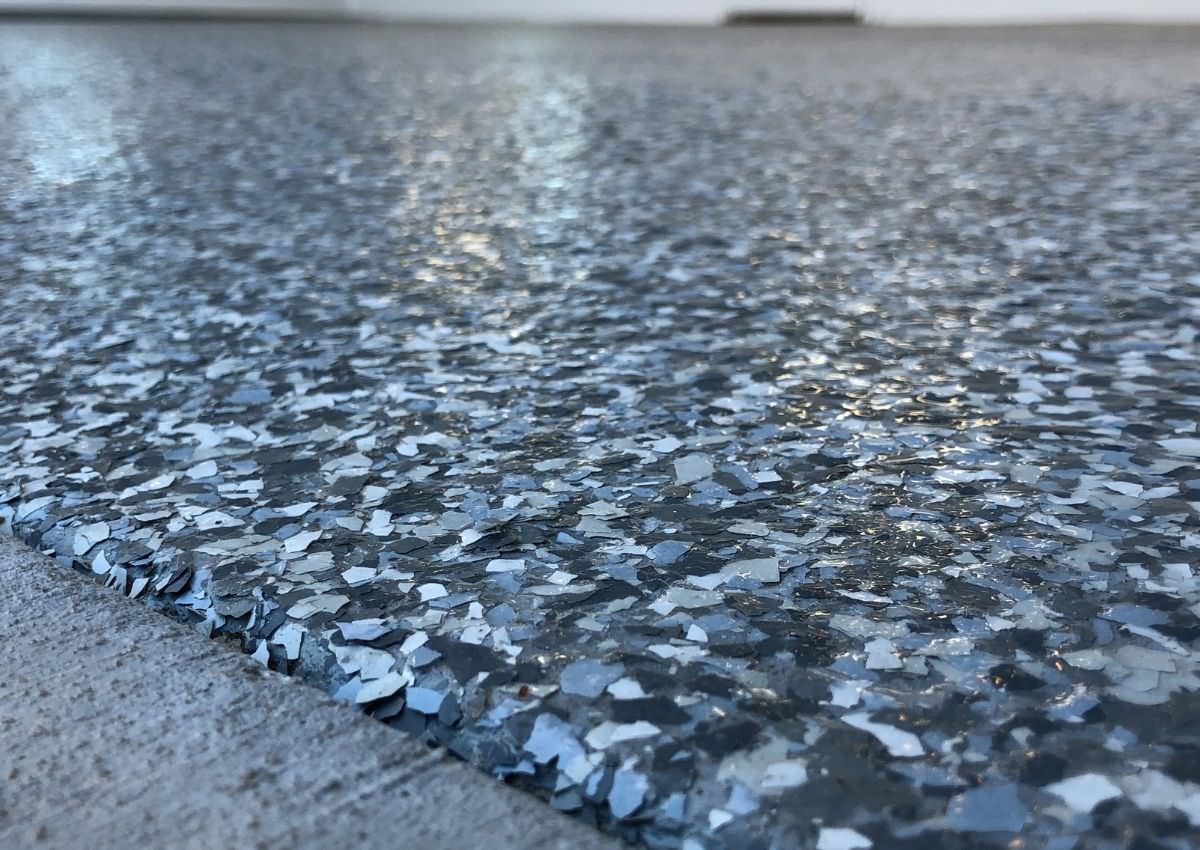 Orlando Epoxy flake floor